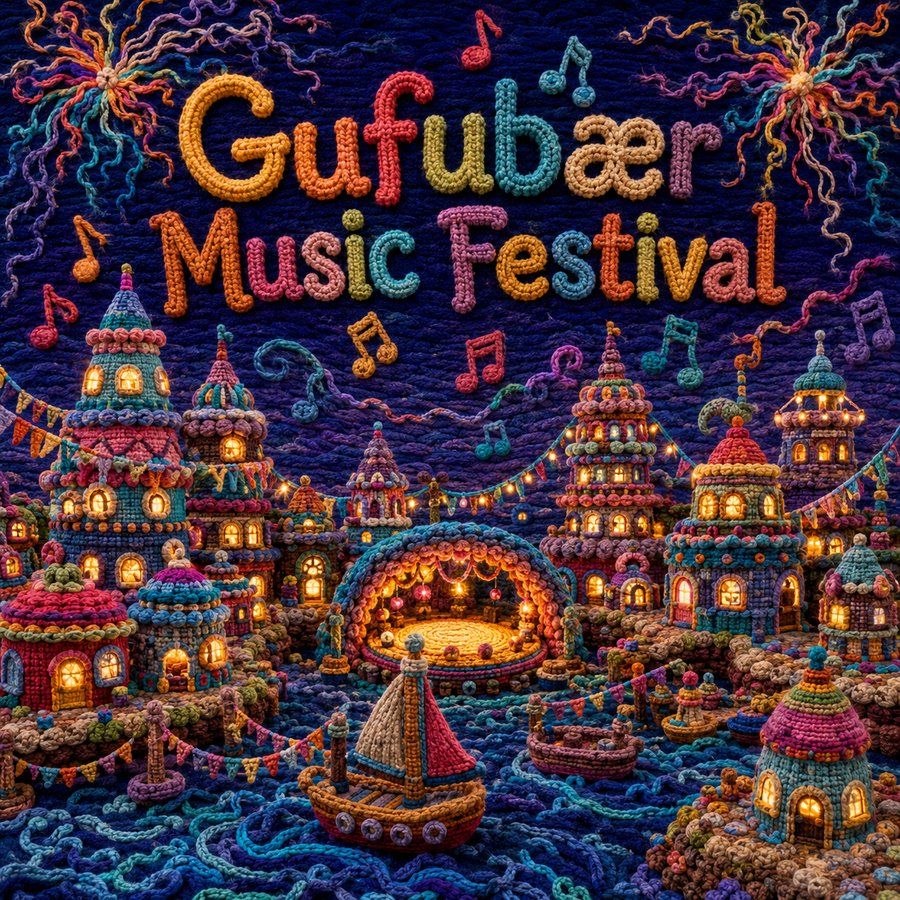 Gufubær Music Festival — Album 1