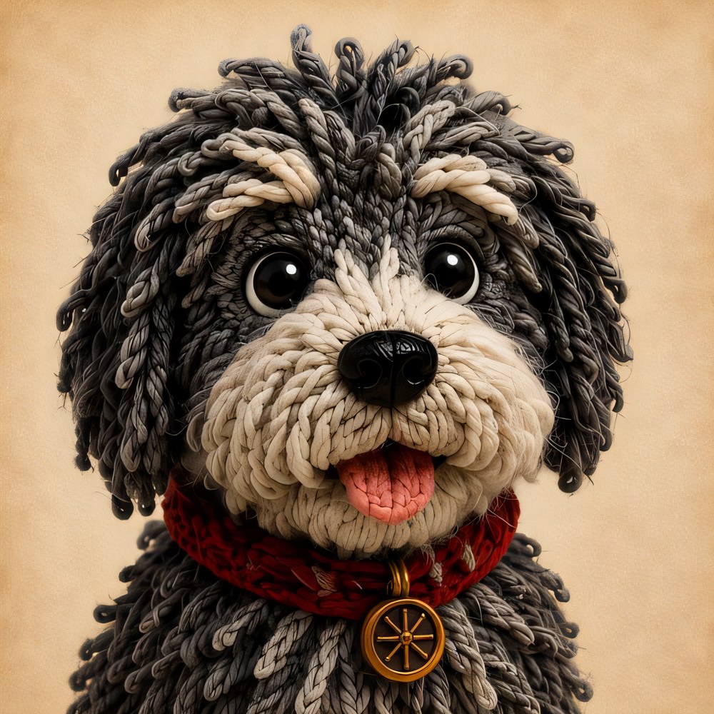 Lykkja, Birta's loyal dog